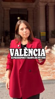 ⚠️ El Pressupost de Valènciq per a 2026 només millora la vida d'una persona: María José Catalá  #presupuesto #basura #basurazo #impuestos #tasas #limpieza #suciedad #emt #metro #bus #valencia #vlc #fy #ayuntamiento #compromís #paísvalencià