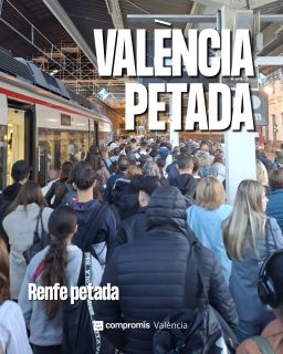 CADA VEGADA PITJOR 💨
Llisca per vore totes.
🚅🚌🚇🚗🚲🗑️🚏  #transportepúblico #petada #valència #vlc #ciutat #caos #ppvox #coche