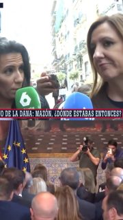 “Todos en pie aplaudiendo a Mazón” estos són els palmeros del PP, responsables de mantindre a un president amb les mans tacades de sang a la Generalitat. #MazónDimissió